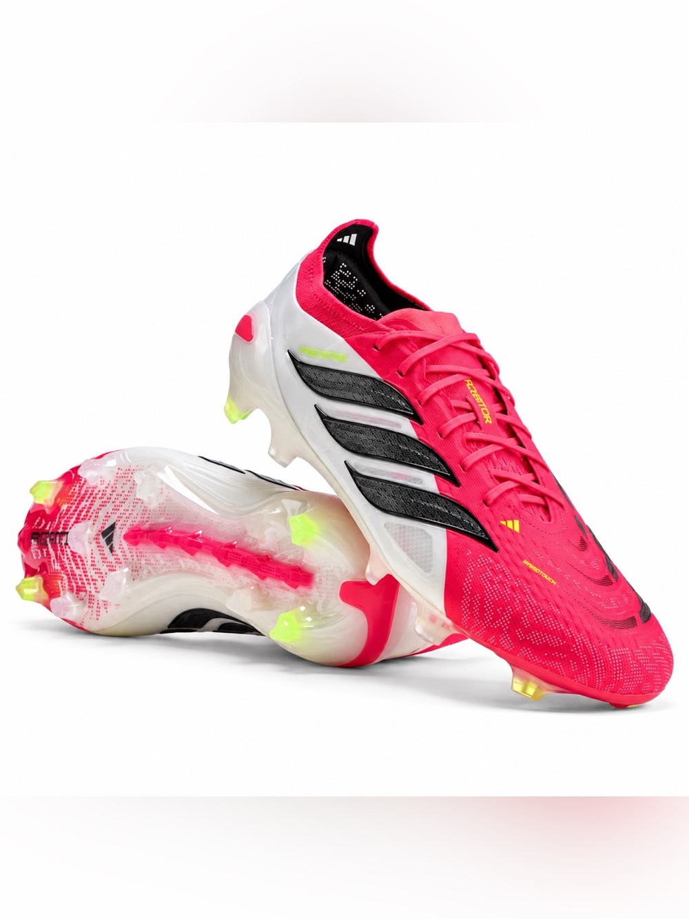 Adidas Predator Elite FG Cleats ‘Lucid Red Black White’ Men’s JS0433 Size 11 New